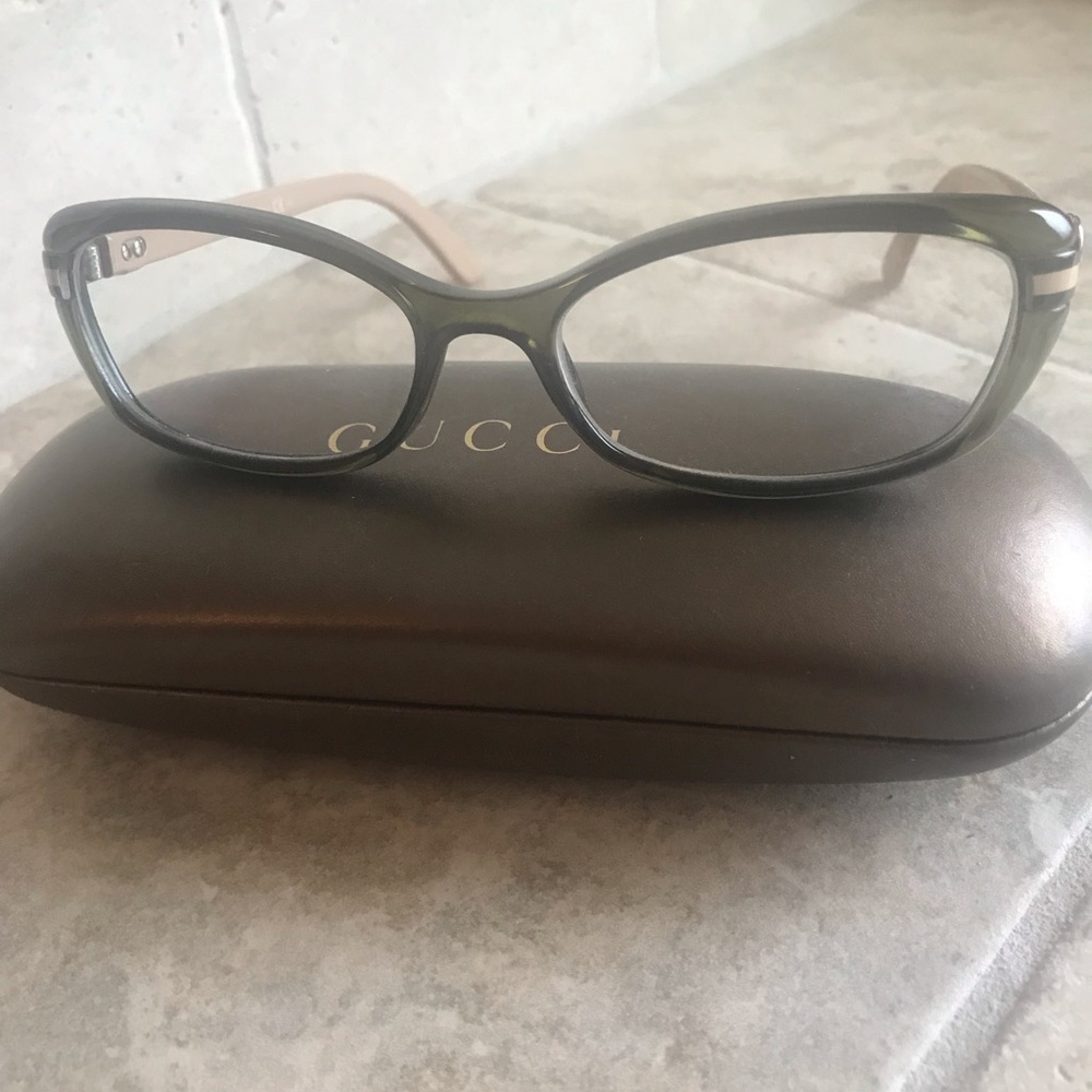 Authentic Brown Gucci Glasses